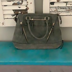 Olive Green Shoulder Bag/Purse.